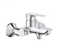 Wall Mounted Bath Shower Mixer Tap Grohe BauEdge intrinsically safe Chrome
