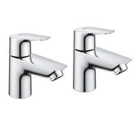 Grohe Bauedge Chrome 1/2" Basin Tap Mono Mixer - 114mm Height, Model 2042110M