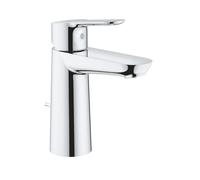 Grohe BauEdge Mono Basin Mixer Tap with Waste - Chrome 23758000