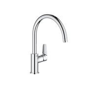 Grohe BauEdge Mono Single Lever Kitchen Sink Mixer Tap - Chrome 31233001 (31233 001)