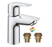 GROHE BauEdge Single Lever Mono Basin Mixer Tap Smooth Body Ecojoy 23330001