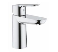 Grohe BauEdge Smooth Body Basin Mixer Tap | Chrome | 23330000 | WRAS Approved