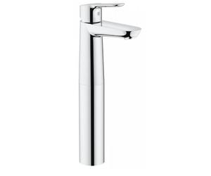 Grohe BauEdge Tall Basin Mixer Tap - Chrome