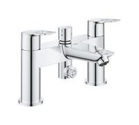 Grohe BauLoop Deck Mounted Bath Shower Mixer - Chrome 25232001