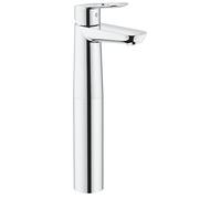 GROHE Bauloop Single-Lever Basin Mixer Xl-Size Water-Saving Tap for Free-Standing Basins, Chrome Finish 23764000