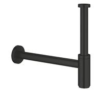 GROHE Bottle Trap for Basins, Incl Sliding Escutcheon, Matt Black 2 295032430
