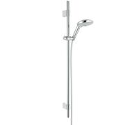 Grohe Chrome Shower Kit With Head Rail and Hose Rainshower Classic 130 28769001