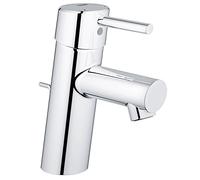 Grohe Basin Mixer Tap Concetto 1/2" S-Size 3220410E with pop-up waste set