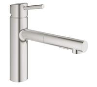 GROHE Concetto New Single-Lever Sink Mixer 1/2" Supersteel 30273DC1