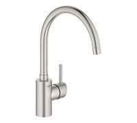 GROHE Concetto - Single lever kitchen mixer L-Size with Swivel Spout supersteel