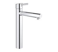 Grohe Basin Mixer Tap Concetto Size XL curved Chrome