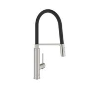 CONCETTO NEW - Single-lever sink mixer 1/2", SuperSteel (31491DC0)