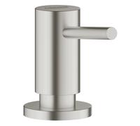 Grohe Contemporary soap dispenser (for liquids, 0.4l storage jar) 40536000, silber