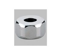 GROHE Coupling 12901 1/2" Hole 10.5Mm Nickel Plated 2 Pieces Chrome