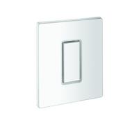 GROHE Cover Plate 42377 With Push Button Alpine White