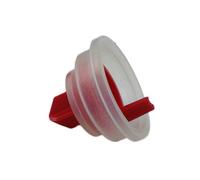 Grohe DAL Dual Flush Cistern - Clear/Red Membrane - 43733 000