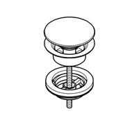 GROHE Drain Set 65807 Cool Sunrise Brushed