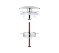 GROHE Drain Valve 65808 1 1/4" For Washbasin Without Overflow Chrome
