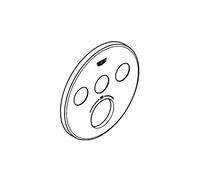Grohe Rosette Flush-mounted thermostat Rosette SmartControl with 3 push buttons Chrome
