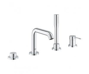 Grohe Essence 4 Hole Single Lever Bath Shower Mixer Tap - Chrome