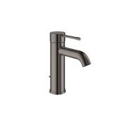 GROHE Essence Basin Mixer Tap with Pop-Up Waste Set (28 mm Ceramic Cartridge, Water Saving Mousseur 5.7 l/min, Size 174mm, Tails 3/8 Inch, Easy to