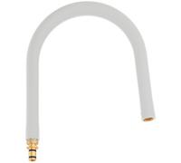 Grohe Essence Grohflexx Kitchen Hose - Sheer Marble White, Flexible Santoprene, 30321Mw0