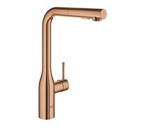 GROHE Essence - Single lever kitchen mixer L-Size with Swivel Spout and pull-out spray warm sunset