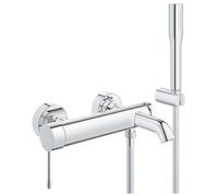 Grohe Essence Single Lever Bath Shower Mixer Tap - Chrome - 33628001