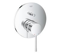 GROHE Essence - Concealed single lever bathtub mixer for 2 outlets chrome