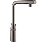 Grohe Essence SmartControl Kitchen Sink Mixer Tap - Hard Graphite Finish: Hard Graphite