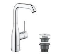 Grohe 3 Hole Basin tap L-Size Essence Chrome
