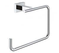 Grohe Essentials Cube Towel Ring - Chrome