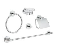 Grohe 40344001 Essentials Master bathroom accessories set 5-in-1