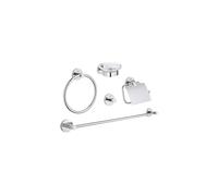 Grohe Essentials Master Bathroom Set, 5-In-1, Starlight Chrome
