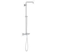 GROHE Euphoria System Shower System with Bath Thermostat for Wall Mounting Chrome 26243000