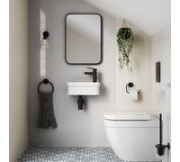 Grohe Euro Even Alpine White Rimless Oval Toilet With Soft Close Seat & Concealed Cistern