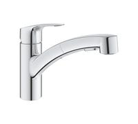 Grohe Euro smart Low Spout Kitchen Sink Mixer Tap With Pull Out - Chrome