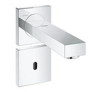 GROHE Eurocube E - Touchless Electronic Basin Mixer without Mixing Device without waste set chrome