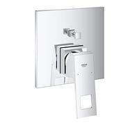 Grohe Bathroom Tap for Concealed Installation Eurocube Single square control 3 outputs Chrome
