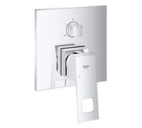 GROHE Eurocube - Concealed single lever shower mixer for 3 outlets and with integrated diverter 3 ways chrome