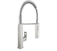 GROHE Eurocube Single-Lever Sink Mixer 1/2" Supersteel 31395DC0