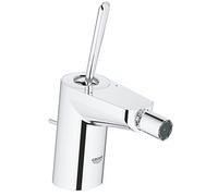 GROHE Eurodisc Joy - Single lever bidet mixer with pop-up waste set chrome