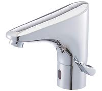 GROHE Europlus E Infra-Red Electronic Basin Mixer 1/2" with Mixing Device and Adjustable Temperature Limiter Chrome 36015001