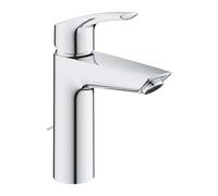 GROHE EUROSMART 2021 M-SIZE BASIN MIXER WITH CHAIN SILKMOVE ES COLD START