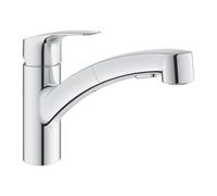Eurosmart Single lever sink mixer, pull-out spray, Chrome (30305001)