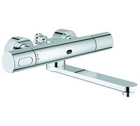 GROHE Eurosmart CE - Touchless Electronic Basin Mixer with Thermostatic Mixer without waste set chrome