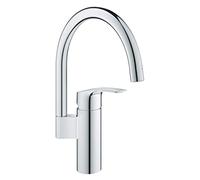 Grohe Eurosmart Kitchen Sink Mixer Tap with High Swivel Spout Chrome