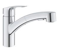 Grohe Eurosmart Pull Out Kitchen Sink Mixer Tap Low Spout Single Lever 31869 000