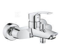 Wall Mounted Bath Shower Mixer Tap Grohe Eurosmart intrinsically safe Chrome
