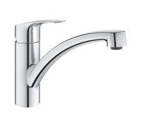 Grohe Eurosmart Single Lever Deck Mounted 1 Tap Hole Kitchen Mixer - Chrome 3026